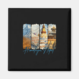 Imã Himalaia Nepal Viagem Viagem Pincelada Souvenir