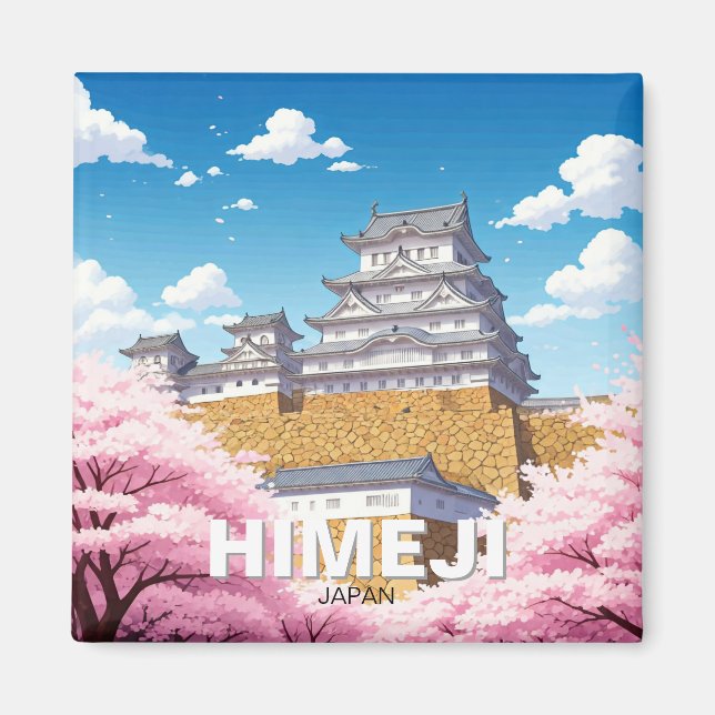Imã Himeji Castle Cherry Blossoms (Frente)