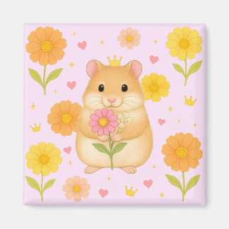 Imã himekari, hamster, floral hamster, transparent, cl