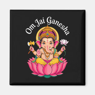 Imã Hindu Ganesha Puja Elefante Deus Índia Meditação Y