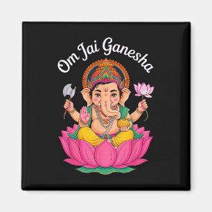 Imã Hindu Ganesha Puja Elefante Deus Índia Meditação Y