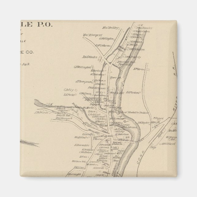 Imã Hinsdale PO (Frente)