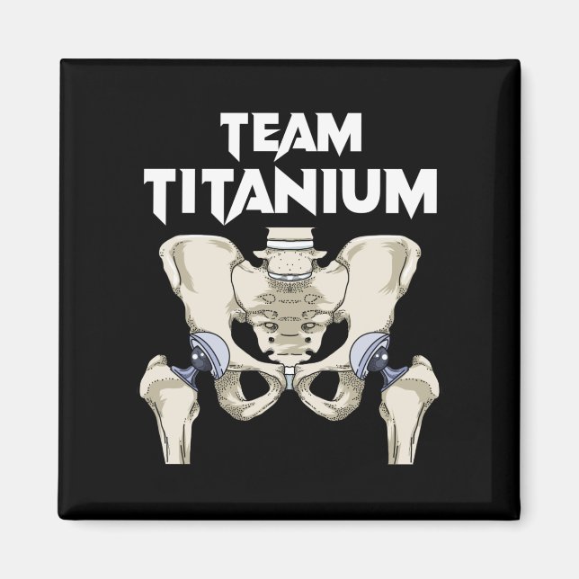 Imã Hip Surgery Recovery Gifes Hippie Replacement (Frente)