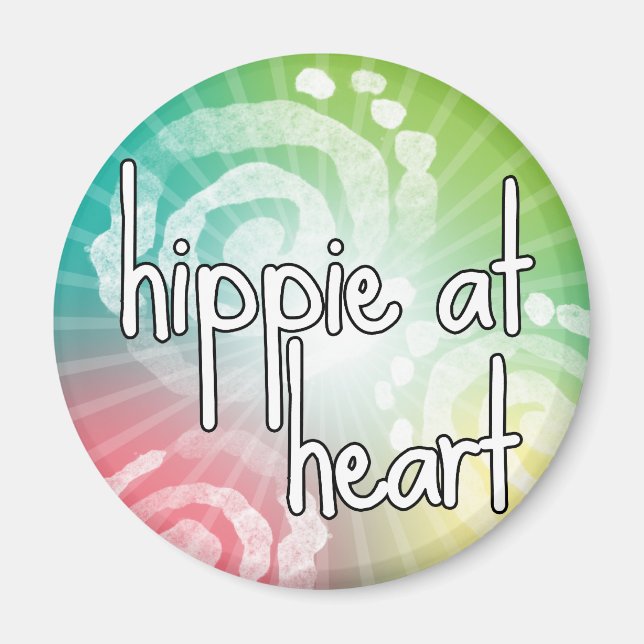 Imã Hippie em Heart (Frente)