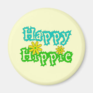 Imã Hippie feliz