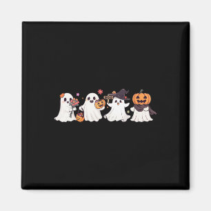 Imã Hippie Halloween Cute Ghost Boo Spooky Season Pump