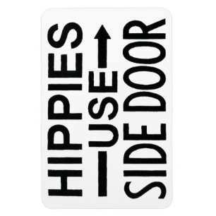 Ímã Hippies de Imã de geladeira Flexi Premium Utilizam