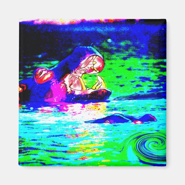 Imã Hippopotamus (Frente)