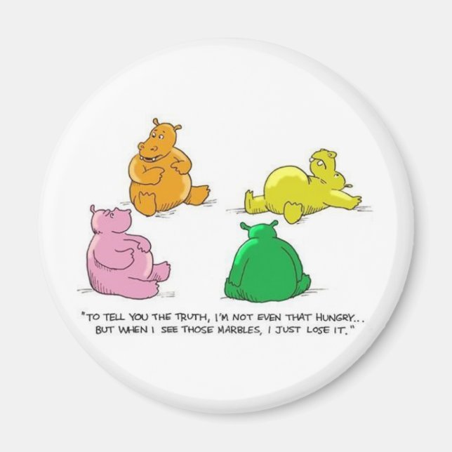 Imã Hippos faminto! -Íman (Frente)