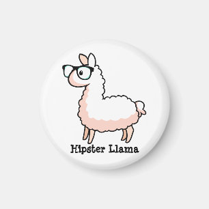 Imã Hipster Llama