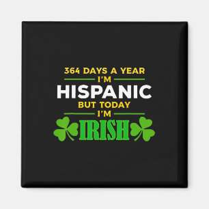 Imã Hispânico Hoje Sou Irlandês Engraçado Dia De São P