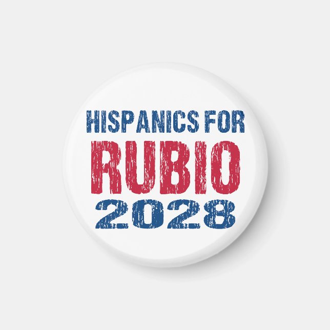Imã Hispânicos para Rubio 2028 (Frente)