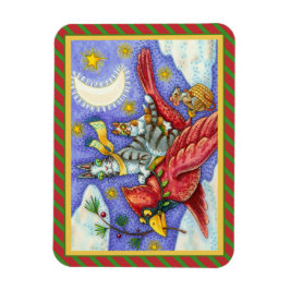 ÍMÃ HISS N' FITZ ENGRAÇADO GATOS, GIGANTE CARDINAL DE 