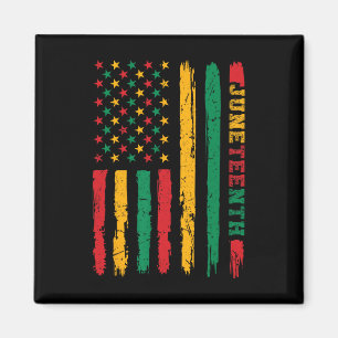 Imã História Afro-Americana Décima Sétima Bandeira 186