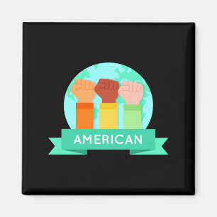 Imã História Afro-Americana Negro É Belo Diver