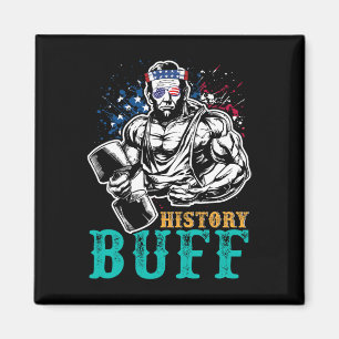 Imã História Buff Independência Dia Lincoln Patriot Us