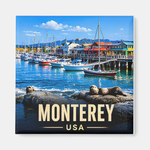 Imã História Costeira de Monterey Califórnia EUA