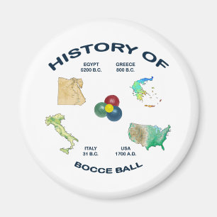 Imã História da bola de Bocce