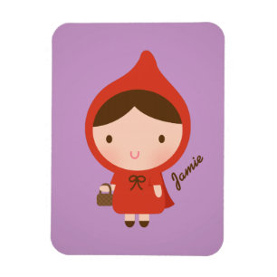Ímã História da Capuzinho Vermelho para Meninas