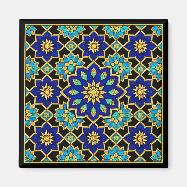 Imã História do Estilo Otomano Azul  (Frente)