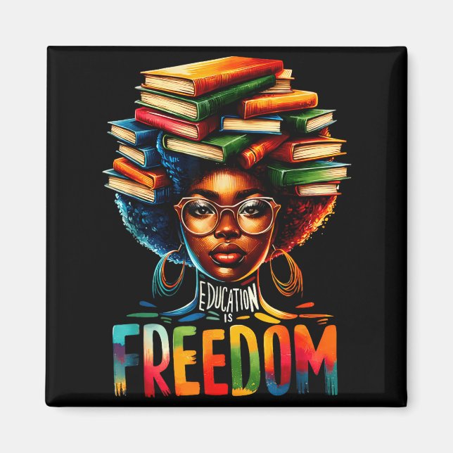 Imã História do Professor Negro Educação Liberdade (Frente)
