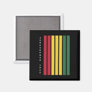 Imã História Negra Afro-Americana 1865