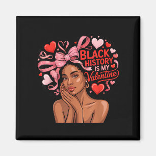 Imã História Negra É Meu Mês do Dia dos Namorados