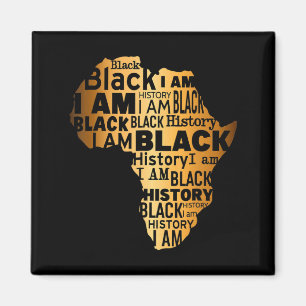 Imã História Negra Eu Sou Negro Todos os Meses America