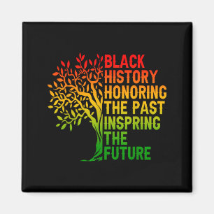 Imã História negra homenageando o passado orgulho afri