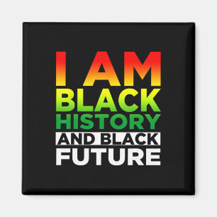 Imã História Negra Mês - Eu Sou Negra - Preto É Bela