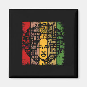 Imã História Negra Mês Orgulho Patrimônio Cultural Afr