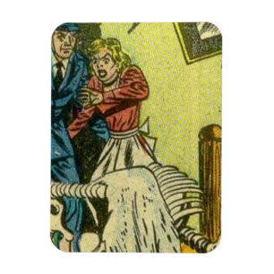 Ímã Histórias em quadrinhos de horror assustadoras e 