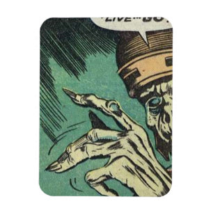 Ímã Histórias em quadrinhos de horror de idade do our