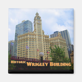 Imã Historical Wrigley Building - Chicago Illinois