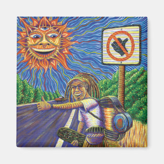 Imã Hitchiking Hobo