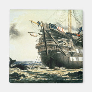 Imã HMS Agamemnon que lança o cabo Atlântico original,