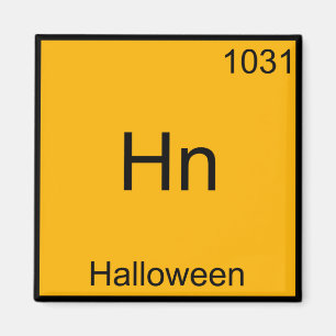 Imã Hn - Halloween Engraçado Elemento Memorial