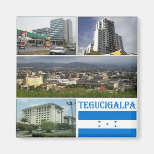 Imã HN - Honduras - Mosaico Tegugigalpa - Colagem