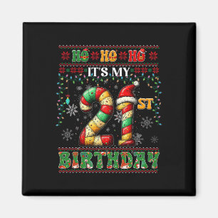 Imã Ho Ho, é o meu aniversário de 21 anos Xmas Candy C