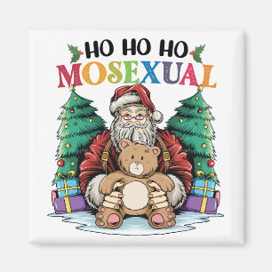 Imã Ho Ho Ho Mossexual Papai Noel Gay LGBTQ Natal Gay