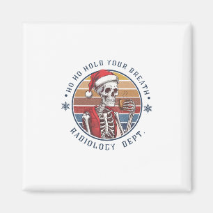 Imã Ho Ho Segure a Respiração Técnico de Radiologia Es