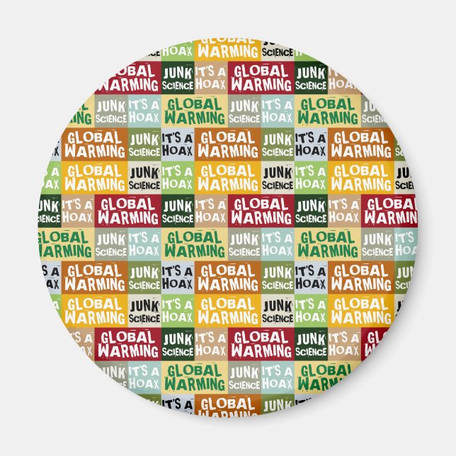 Imã Hoax do aquecimento global (Frente)