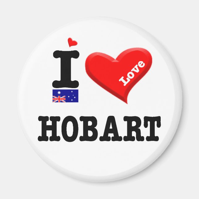 Imã HOBART - Eu Amo (Frente)