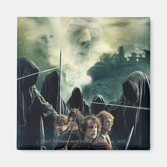 Imã Hobbits Prontos para a Batalha (Frente)