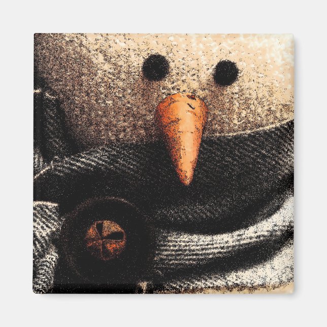 Imã Hobo Snowman Magnet I (Frente)