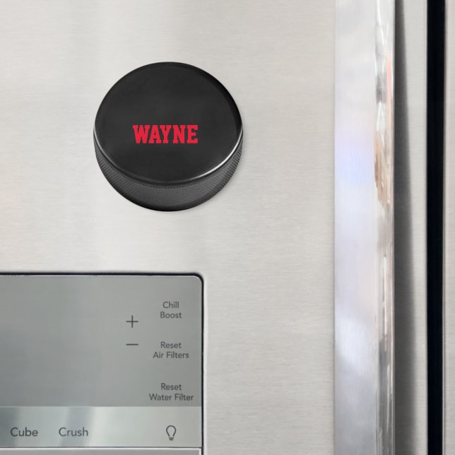 Imã Hockey Puck Personalizado Magnet (In Situ (Fridge))