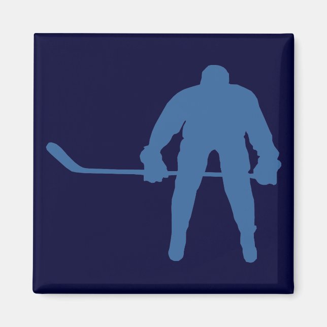 Imã Hockey Silhouette Magnet (Frente)