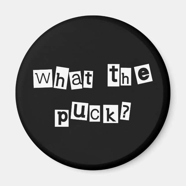 Imã Hockey What The Puck (Frente)