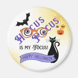 Imã Hocus Pocus Focus Halloween Magnet