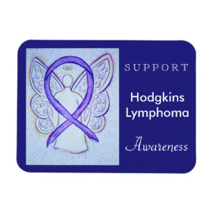 Ímã Hodgkins Linfoma Sensibilização Fita Anjo Magnet